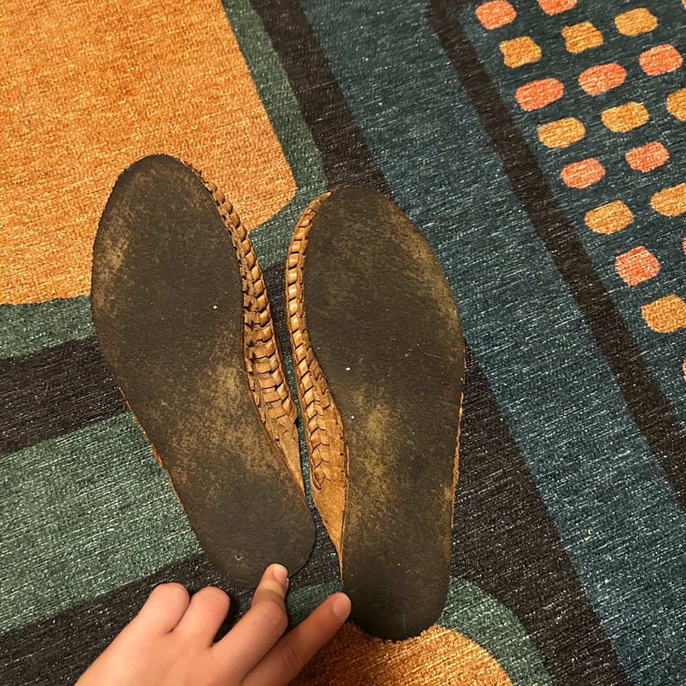 Women's Classic Leather Mules in Honey Tan - Picture 6 of 6